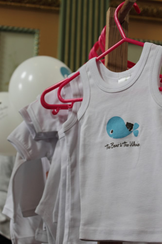 The Bear & The Whale screen-printed tops