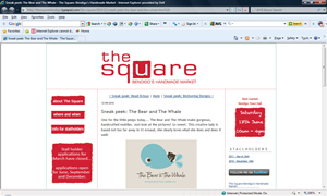 The Square: Bendigo's Handmade Market takes a sneak peek at us as a stallholder